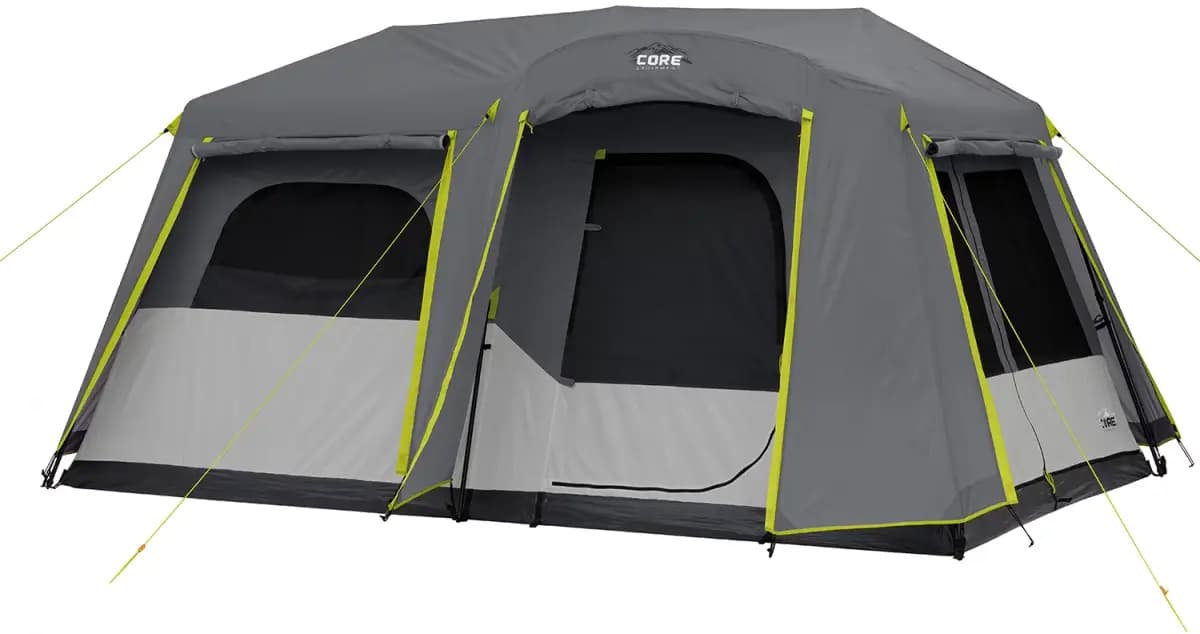 CORE Equipment CORE Equipment 9 Person Instant Cabin Tent with Full Fly [126, Tents, 40]