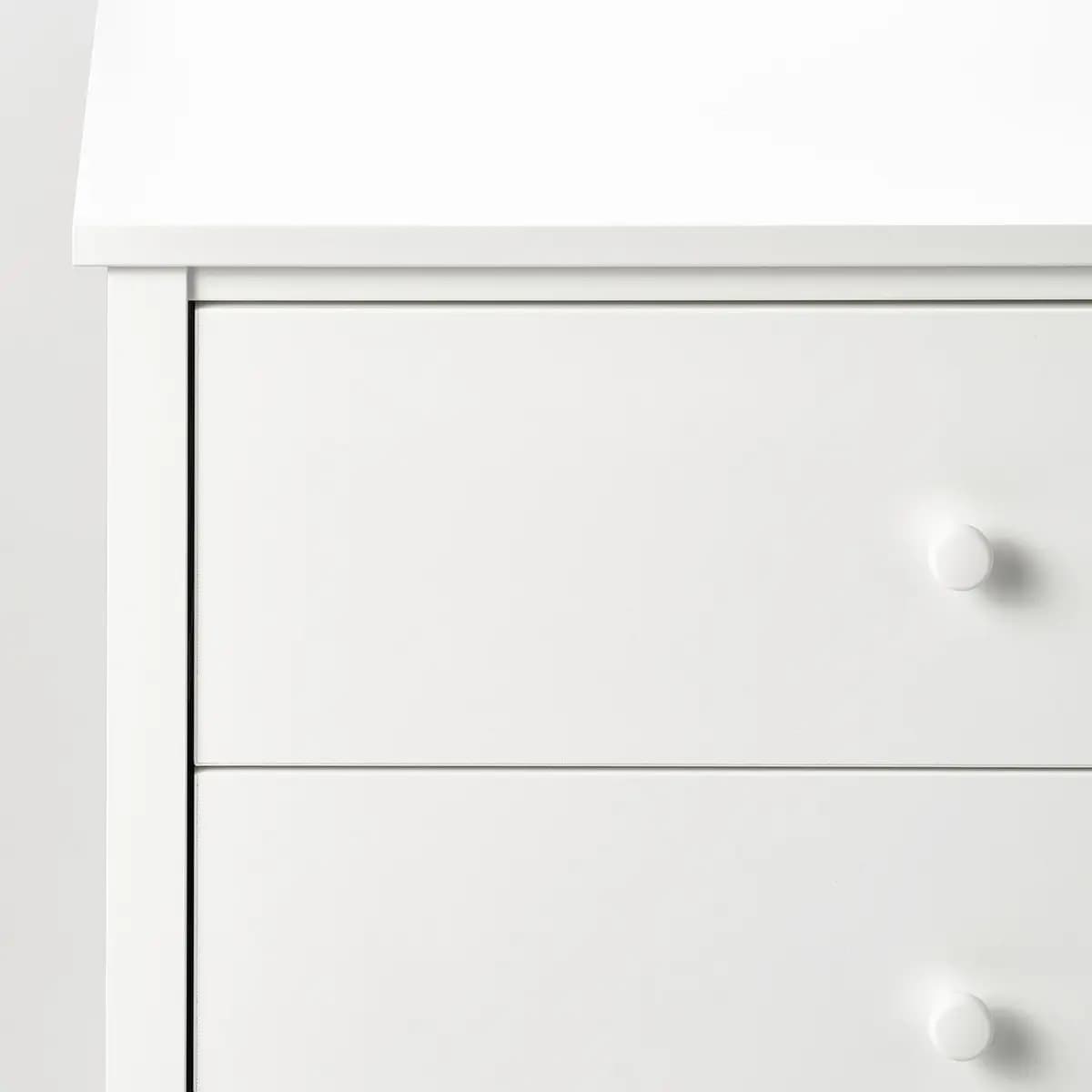 IKEA KILBERGET 3-drawer dresser, white/anchor/unlock function [Width 33 7/8 ", Depth 16 1/8 ", Height 30 3/4 "]