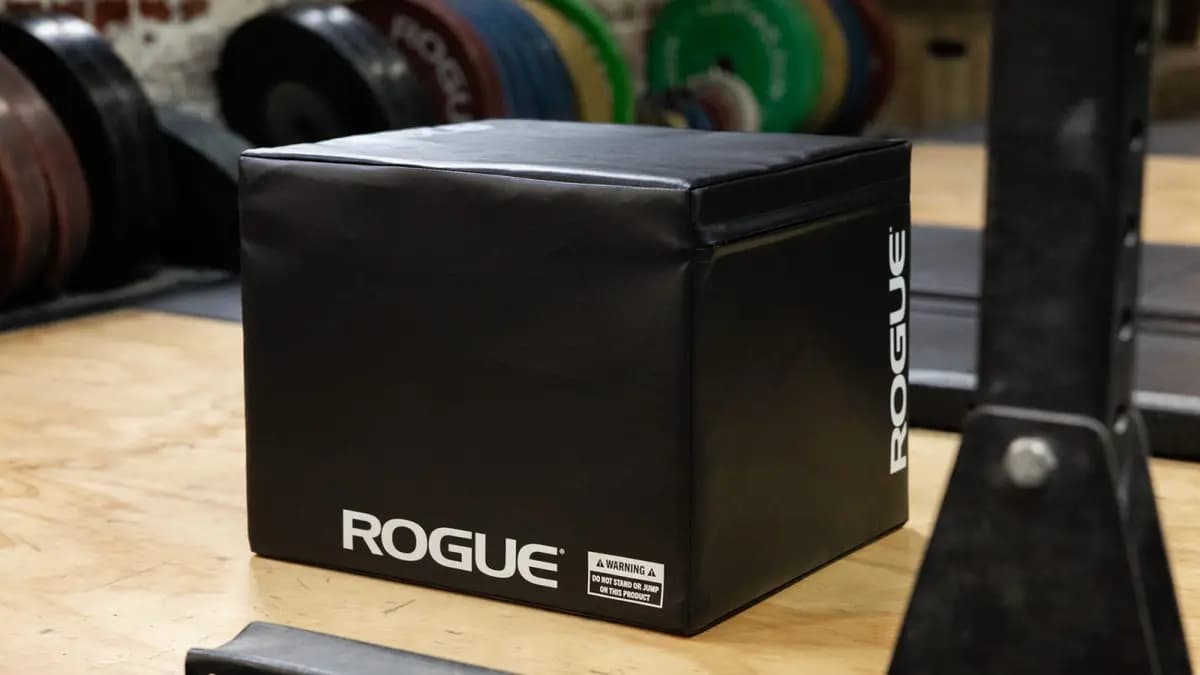 Rogue Fitness Rogue Foam Squat Box [Black, Yes, 6LB]