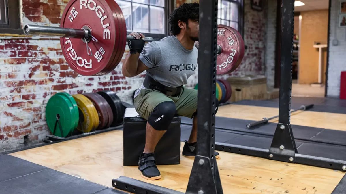 Rogue Fitness Rogue Foam Squat Box [Black, Yes, 6LB]