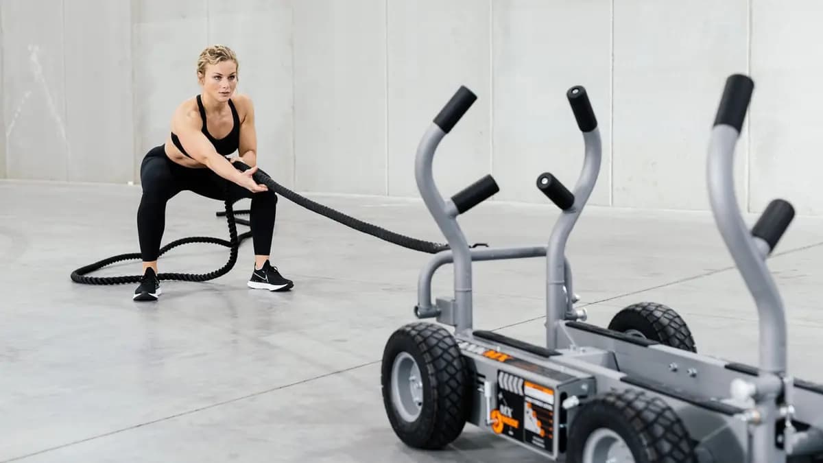 Torque Fitness Torque Fitness Tank Tow Rope [Black, No, 17LBS]