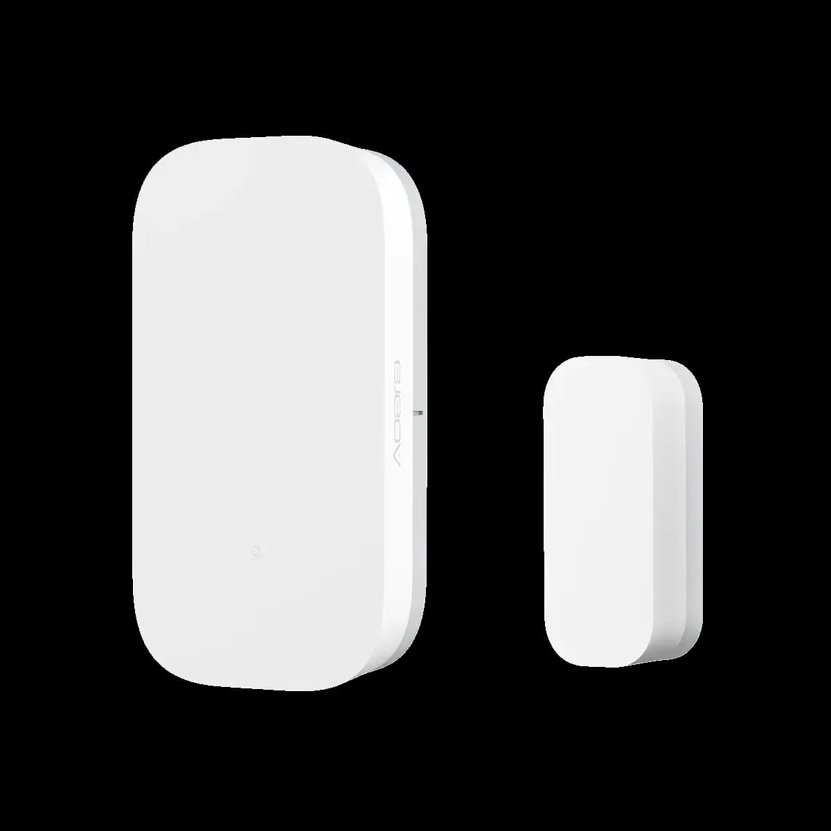 Aqara Door and Window Sensor [1.61 x 0.87 x 0.43 inch (41 x 22 x 11 mm) and 0.79 x 0.39 x 0.39 inch (20 x 9.91 x 9.91 mm), 0.034 Pounds / 15.5g, Zigbee]