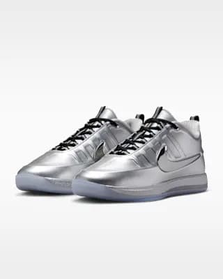 Book 2 "Iron Fist" Basketball Shoes Metallic Silver/Black/Metallic Silver [Metallic Silver/Black/Metallic Silver, M 7 / W 8.5, M 7.5 / W 9, M 8 / W 9.5, M 8.5 / W 10, M 9 /, Leathe