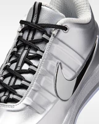 Book 2 "Iron Fist" Basketball Shoes Metallic Silver/Black/Metallic Silver [Metallic Silver/Black/Metallic Silver, M 7 / W 8.5, M 7.5 / W 9, M 8 / W 9.5, M 8.5 / W 10, M 9 /, Leathe