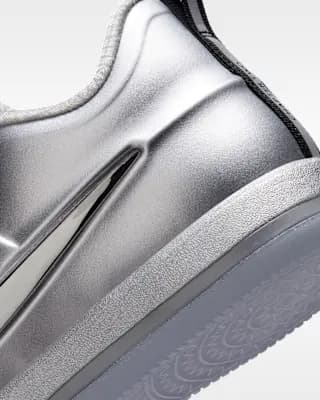 Book 2 "Iron Fist" Basketball Shoes Metallic Silver/Black/Metallic Silver [Metallic Silver/Black/Metallic Silver, M 7 / W 8.5, M 7.5 / W 9, M 8 / W 9.5, M 8.5 / W 10, M 9 /, Leathe