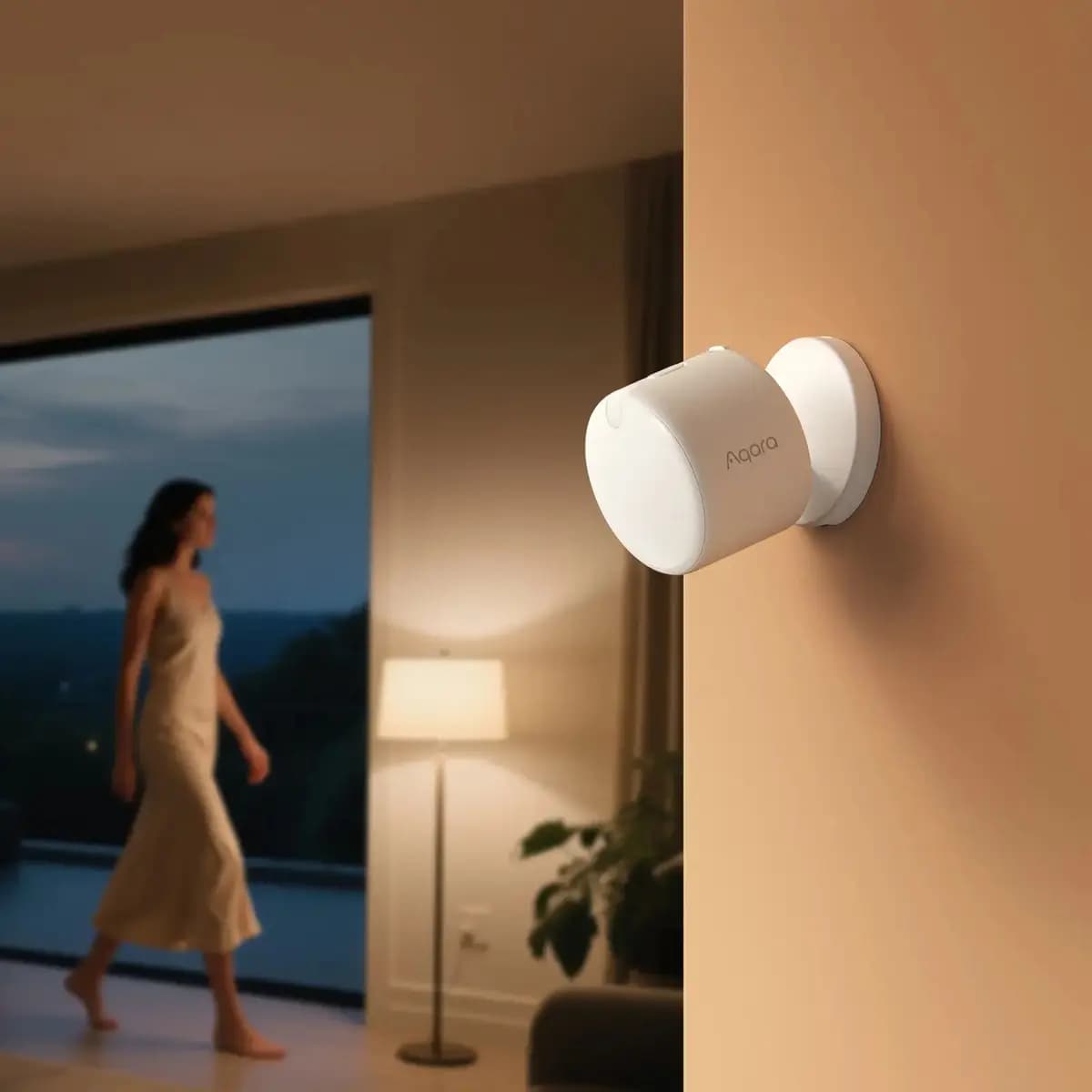 Aqara Presence Multi-Sensor FP300 [42 x 42 x 50 mm, 82g, CR2450 x 2, Thread and Zigbee]