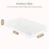 Delta Children Aire Standard Crib and Toddler Foam Mattress 5" [Dimensions (Overall) 52 Inches (L), 28 Inches (W), Weight 9 Pounds, Suggested Age 0-3 Years, Fill Material 100% Foam
