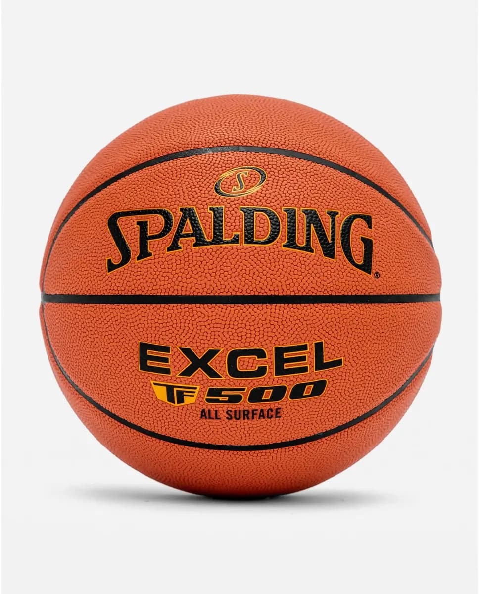 Spalding Excel TF500® Indoor-Outdoor Basketball [RAISE YOUR GAME, SHOOTER’S TOUCH, ALL SURFACE PLAY]