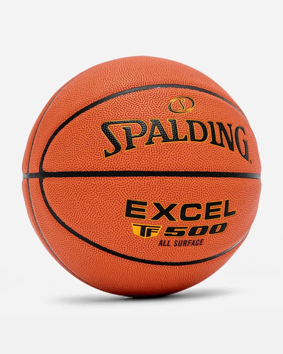 Spalding Excel TF500® Indoor-Outdoor Basketball [RAISE YOUR GAME, SHOOTER’S TOUCH, ALL SURFACE PLAY]