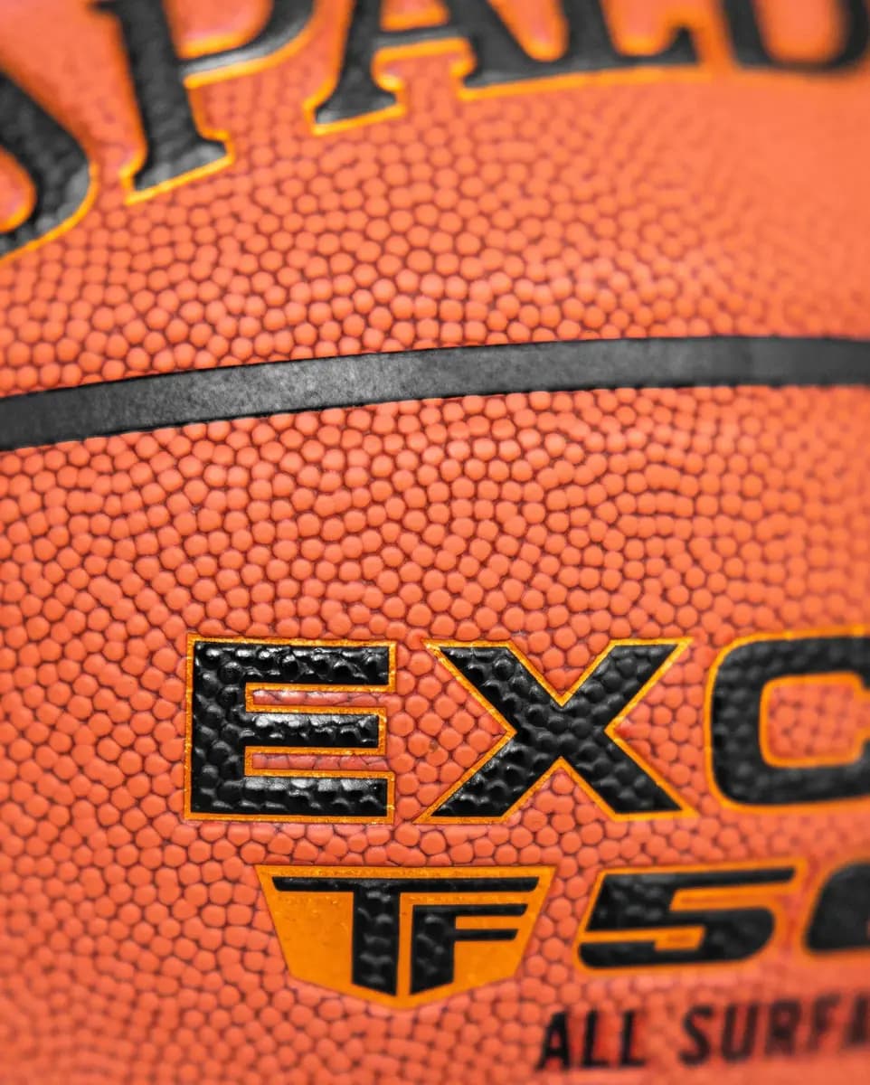 Spalding Excel TF500® Indoor-Outdoor Basketball [RAISE YOUR GAME, SHOOTER’S TOUCH, ALL SURFACE PLAY]