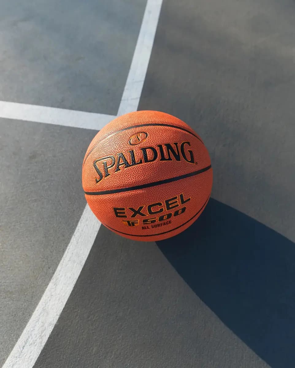 Spalding Excel TF500® Indoor-Outdoor Basketball [RAISE YOUR GAME, SHOOTER’S TOUCH, ALL SURFACE PLAY]