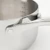1.5qt Stainless Steel Sauce Pan with Straining Lid Silver - Figmint™ [6.3 Inches, 2.5 Pounds, Stainless Steel]