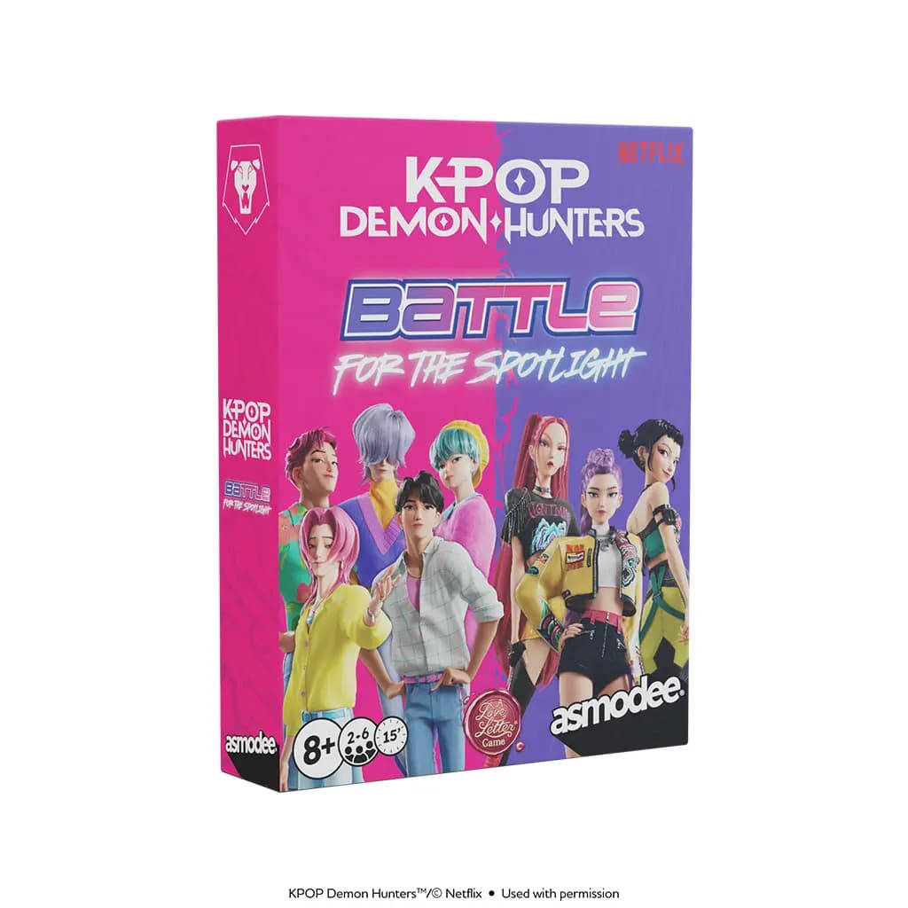 Z-Man Games KPop Demon Hunters: Battle for the Spotlight [UPC 841333144845, ages 8+, players 2 - 6]