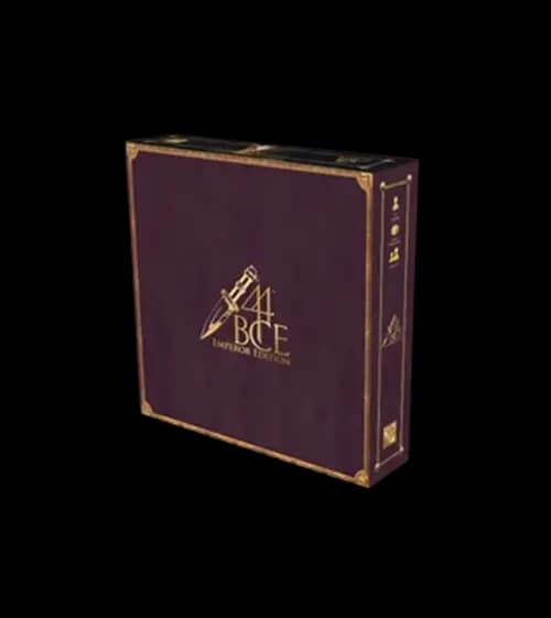 Naylor Games 44 BCE: Emperor Edition [Naylor Games, Hand Management Hidden Victory Points Negotiation Semi-Cooperative Game Worker Placement, 12+]