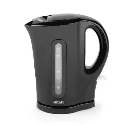 Aroma 1.7L Electric Kettle - Black [1.5 Pounds, 1.7 Liter, Hand Wash]
