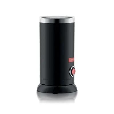 Bodum Bistro Electric Milk Frother Black: Stainless Steel Coffee Frother & Milk Steamer, 500W, Hand Wash [500 watts, Electric, 1.6 Pounds]
