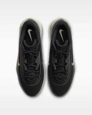 Nike Diamond Showcase MTL Men's Baseball Cleats Black/Light Khaki/Anthracite [Black/Light Khaki/Anthracite, High-top top silhouette provides ankle support., Foam midsole]