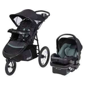 Baby Trend Expedition DLX Jogger Travel System with EZ-Lift Plus Infant Car Seat - Dash Sage [Dimensions (Overall) 44 Inches (H) x 22 Inches (W) x 45 Inche, Weight 37.68 Pounds, Di