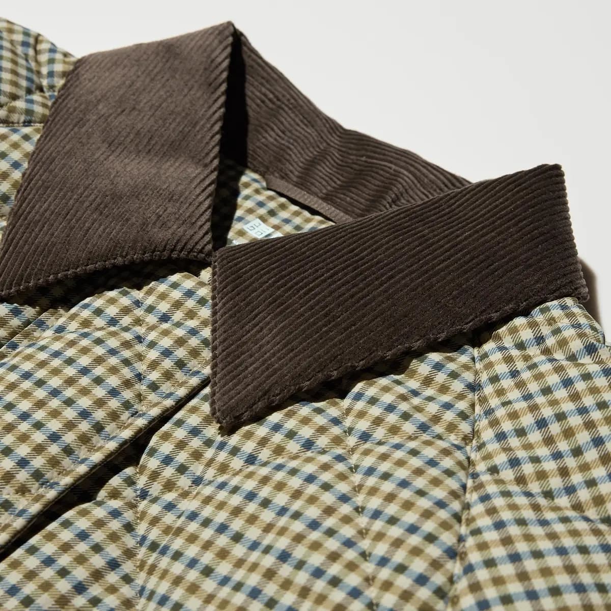 Uniqlo Padded Utility Short Jacket | Pattern Brown [Imported, Hand wash cold, Do not dry clean, Short length for effortless styling.]