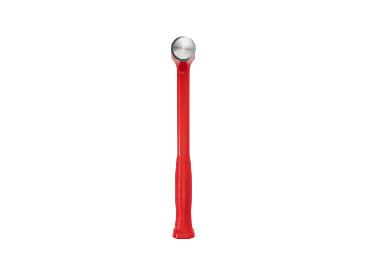TEKTON 36 oz. Flat Steel Face Dead Blow Hammer [A. Length (in.) 13.0, B. Width (in.) 4.5, C. Height (in.) 1.5]