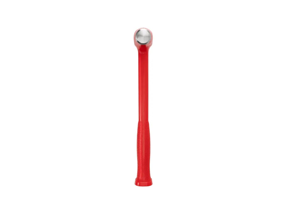 TEKTON 36 oz. Flat Steel Face Dead Blow Hammer [A. Length (in.) 13.0, B. Width (in.) 4.5, C. Height (in.) 1.5]