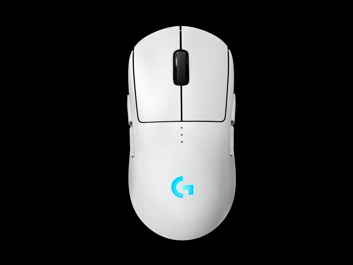 Logitech PRO 2 LIGHTSPEED - White [1.57 in (40 mm), 2.5 in (63.5 mm), 4.92 in (125 mm)]