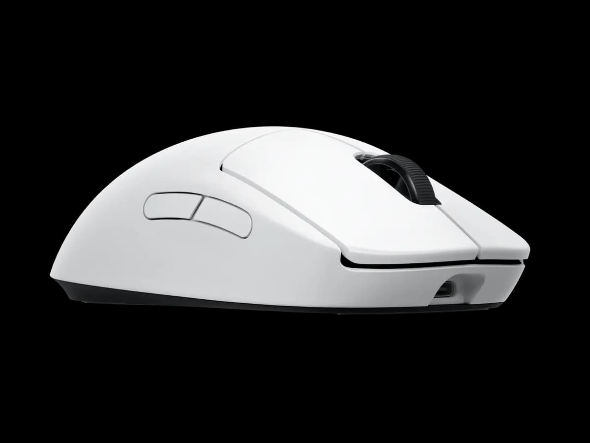Logitech PRO 2 LIGHTSPEED - White [1.57 in (40 mm), 2.5 in (63.5 mm), 4.92 in (125 mm)]