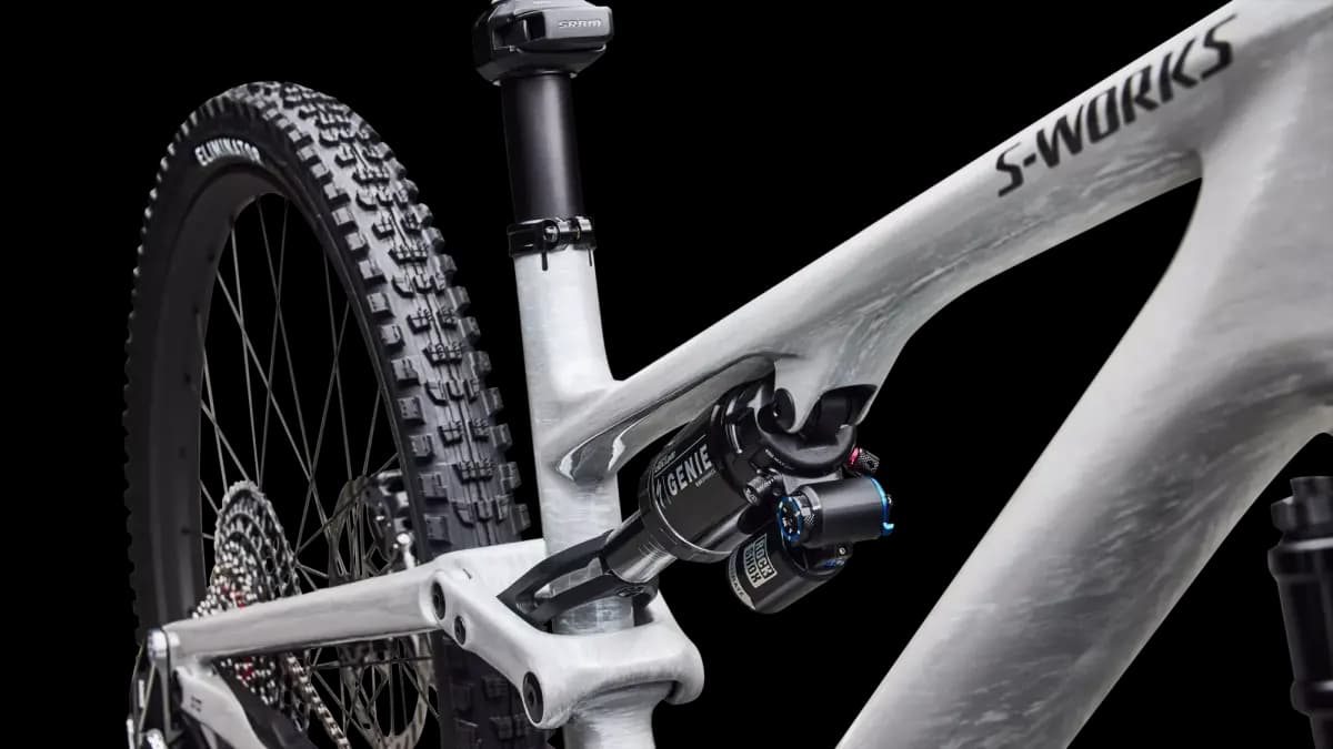 Specialized S-Works Stumpjumper 15 EVO [FACT 11m carbon chassis, rear-end and link, Trail Geometry, SWATÃ¢â€žÂ¢ Door integration, head tube angle adjustment, threaded BB, internal 