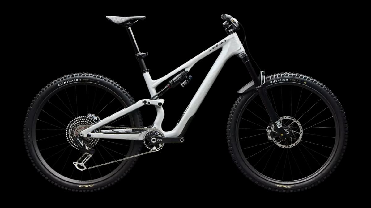 Specialized S-Works Stumpjumper 15 EVO [FACT 11m carbon chassis, rear-end and link, Trail Geometry, SWATÃ¢â€žÂ¢ Door integration, head tube angle adjustment, threaded BB, internal 