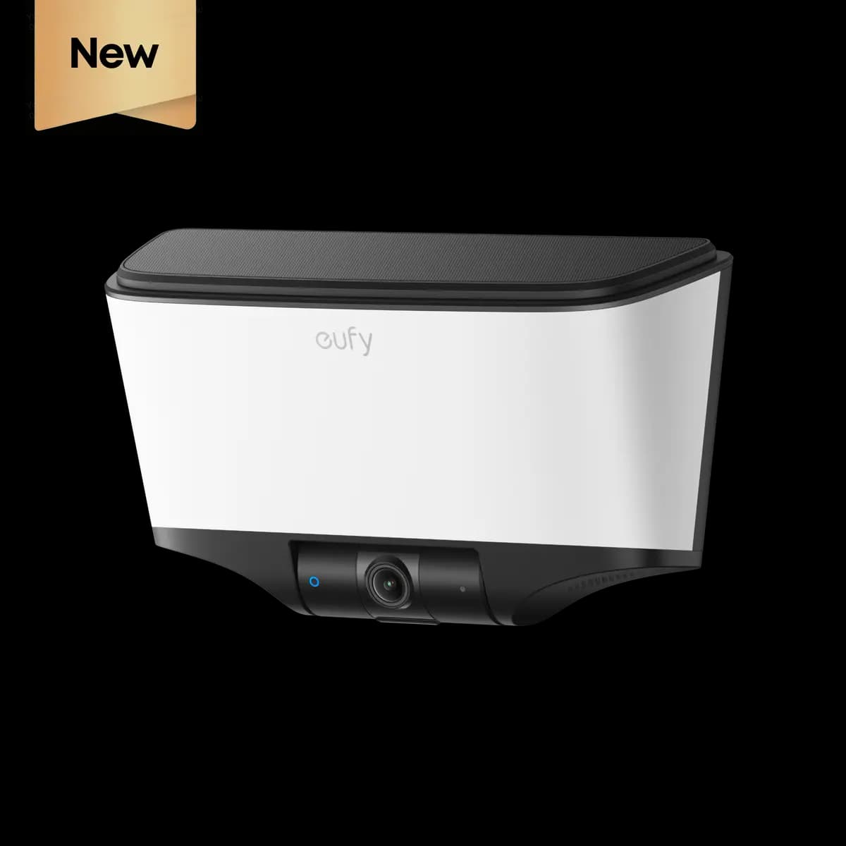 eufy Wall Light Cam S4 [Floodlight Color Night Vision, 32 GB eMMC, AI Human, Vehicle, and Pet Detection]