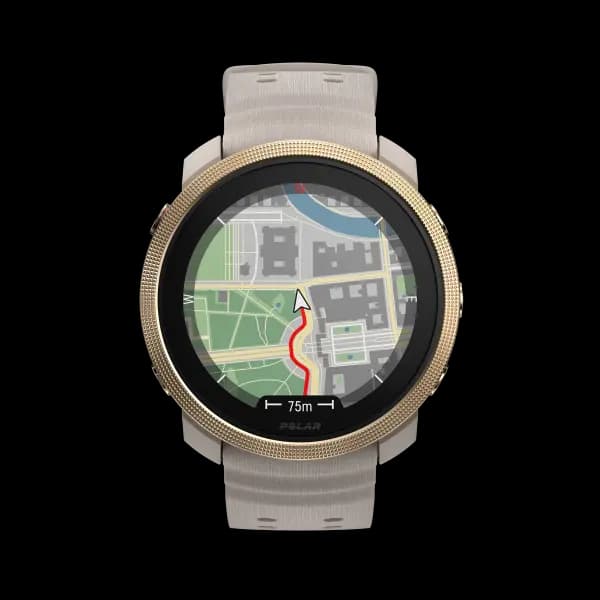 Polar Vantage M3, Greige Sand [1.8 in, 1.28 Inch, AMOLED]