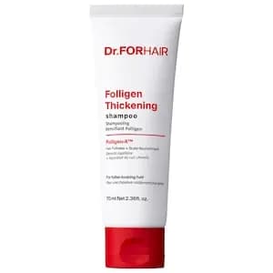 Dr.FORHAIR Mini Folligen Thickening Shampoo for Thinning Hair 2.36oz/70ml [Fine, Medium, and Thick, 2.36oz/70ml]