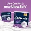 Cottonelle Ultra Soft Toilet Paper - 30 Mega Rolls [Health Facts Dye-Free, No Fragrance Added, Sheets Per Roll 244, Sustainability Claims Plant-Based, Count 30 Rolls]