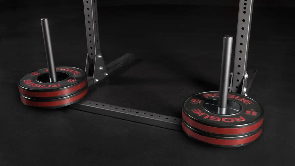 Rogue Fitness Rogue Squat Stand Base Storage - Pair [Black, Yes, 21"]
