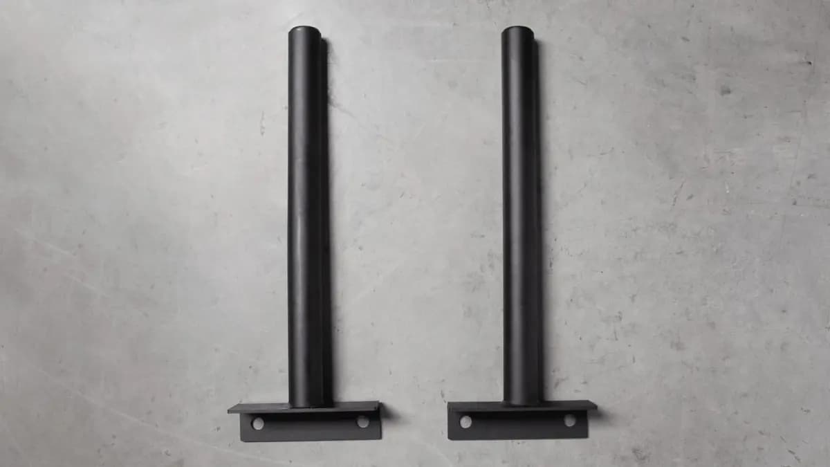 Rogue Fitness Rogue Squat Stand Base Storage - Pair [Black, Yes, 21"]