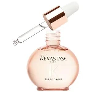 Kérastase Gloss Absolu Glaze Drops Anti-Frizz Hair Oil 1.52 oz / 45 mL [Fine and Medium, 1.52 oz / 45 mL, Wild Rose in Oil]