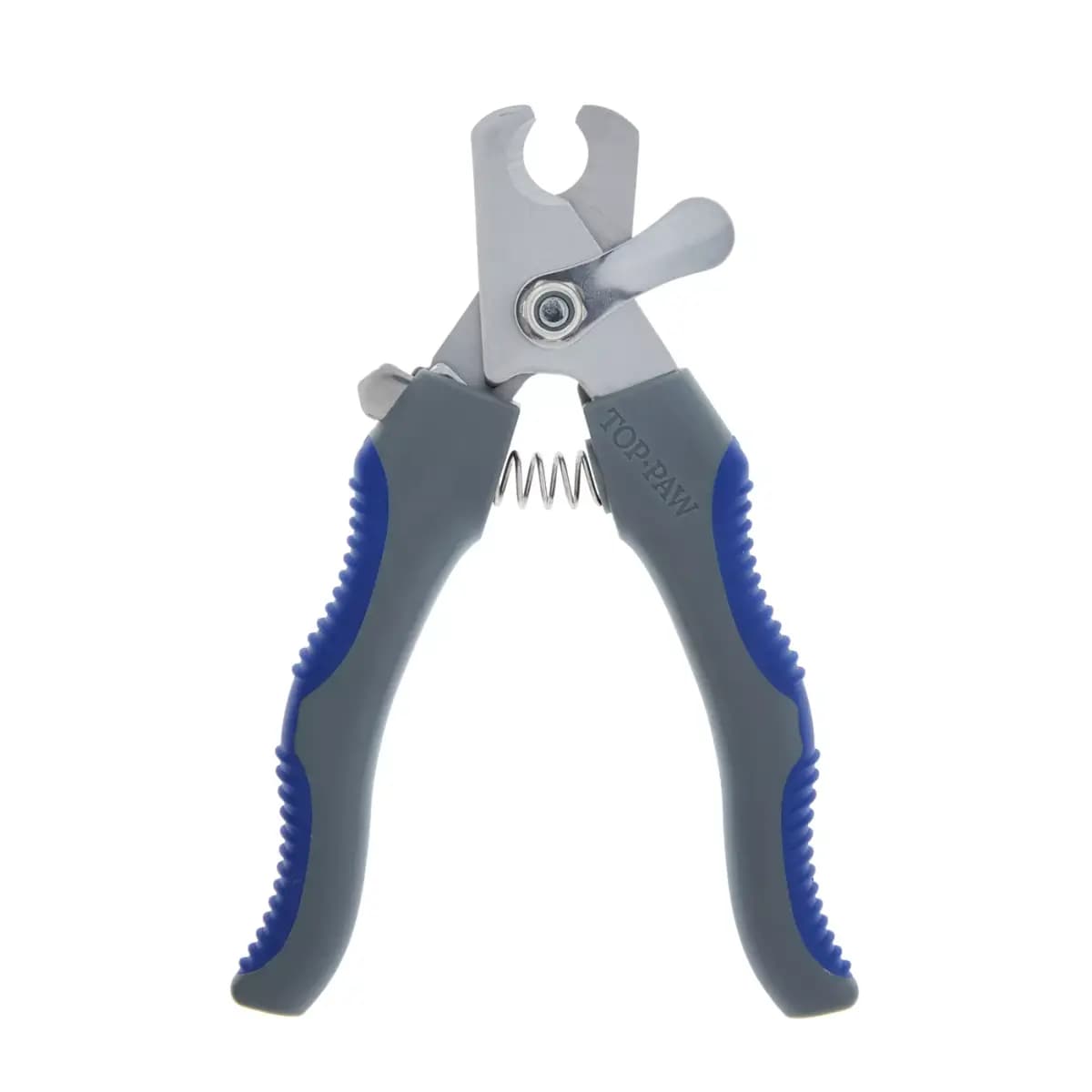 Top Paw® Soft Grip Dog Nail Clipper [Brand Top Paw, Includes 1 Clipper, Intended Pet(s) Medium to Large Dogs, Color Blue, Grey, Silver]