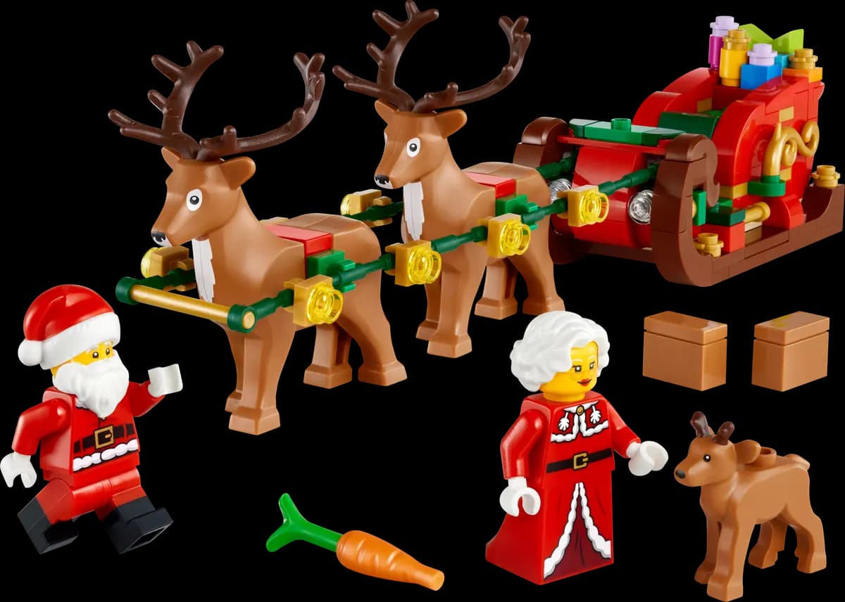 LEGO Santa's Holiday Sleigh Adventure 40866 [187 pieces, ages 9+, Other]