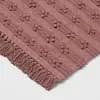 20"x30" Dotted Striped Bath Rug Mauve - Threshold™ [30 Inches (L), 20 Inches (W), Rectangle (shape), 1]
