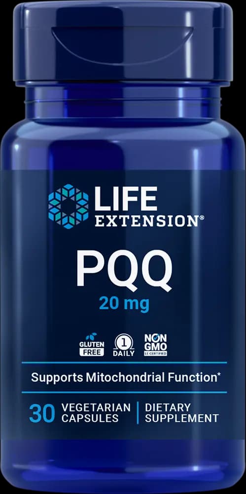 Life Extension PQQ, 20 mg, 30 vegetarian capsules [1 vegetarian capsule, Non-GMO, 20 mg]