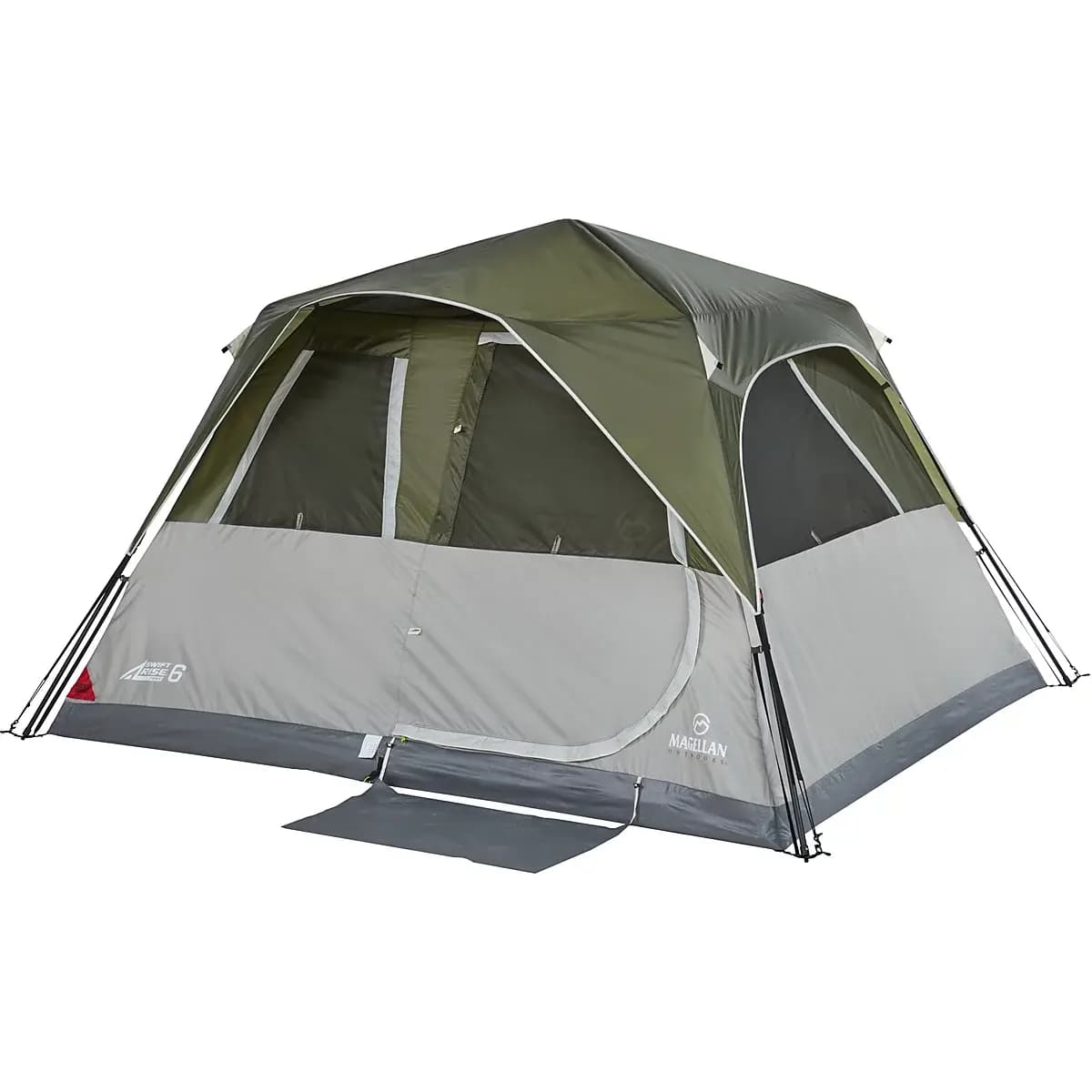 Magellan Outdoors Magellan Outdoors SwiftRise 6-Person Lighted Cabin Tent [Yes, No, 4]