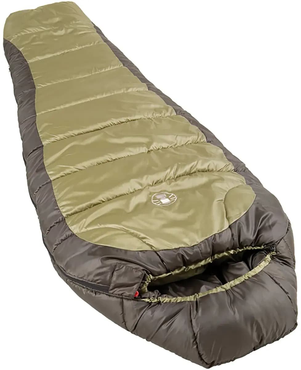 Coleman Coleman Adults' North Rim 0Â°F Mummy Sleeping Bag [Polyester, 0 - 14 Degrees, Polyester]