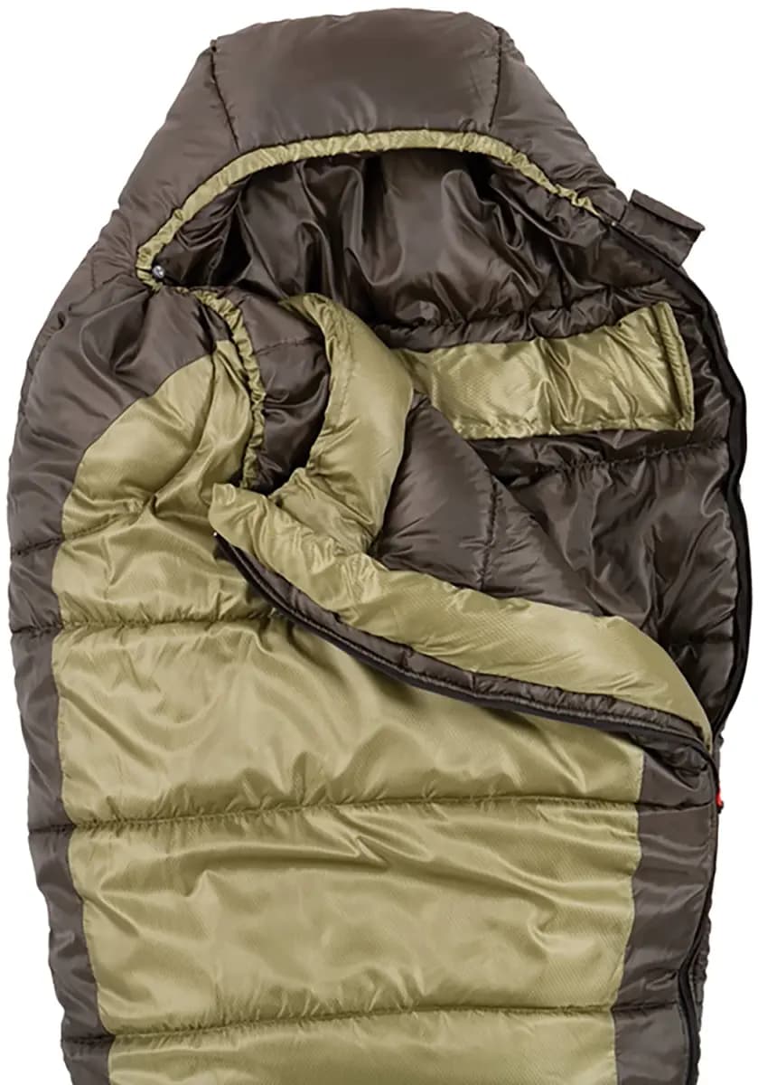 Coleman Coleman Adults' North Rim 0Â°F Mummy Sleeping Bag [Polyester, 0 - 14 Degrees, Polyester]