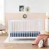 2pk Fitted Cotton Blend Jersey Crib Sheets - Space - Cloud Island™ [Dimensions (Overall) 46 Inches (L), 22 Inches (W), Fabric Name Jersey, Textile Material 95% Cotton, 5% Spandex, 