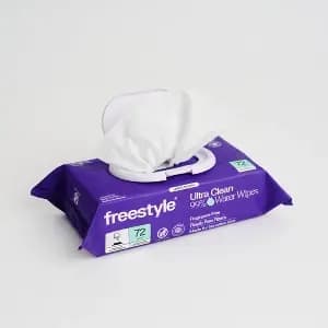 Freestyle 99% Water Baby Wipes, Fragrance Free for Sensitive Skin, Unscented - 1 Flip Top Pack - 72ct [Scent Unscented, Dimensions (Overall) 7.9 Inches (L), 7.1 Inches (W), Health 