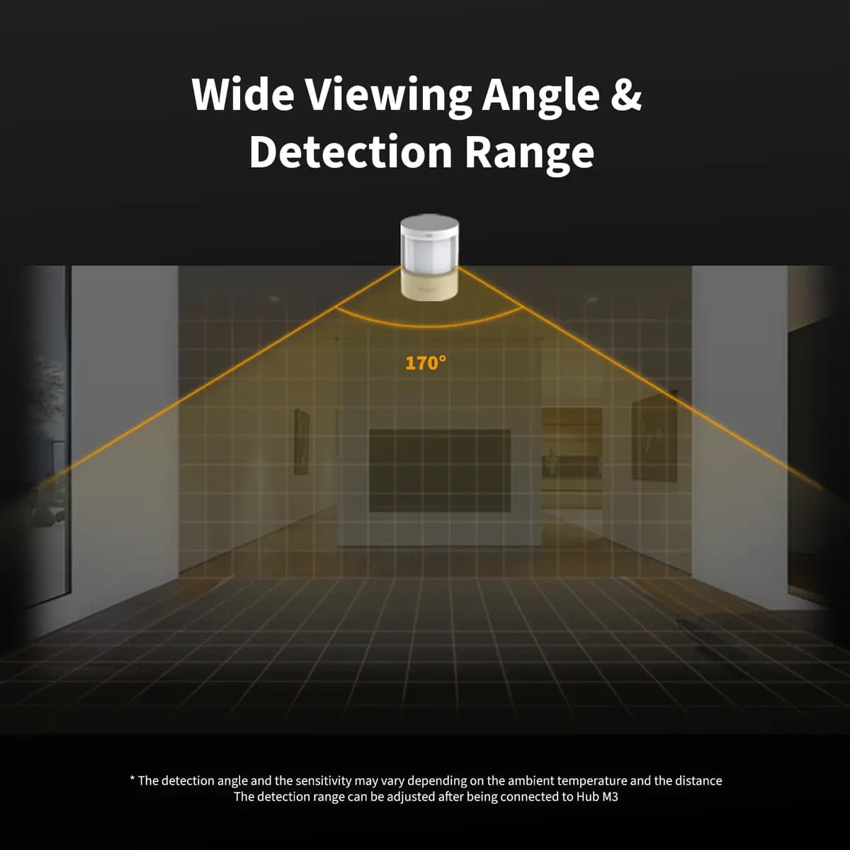 Aqara Motion and Light Sensor P2 [33.1 x 33.1 x 41.6 mm, 0.075 pounds/34g, 7 meters, Thread]