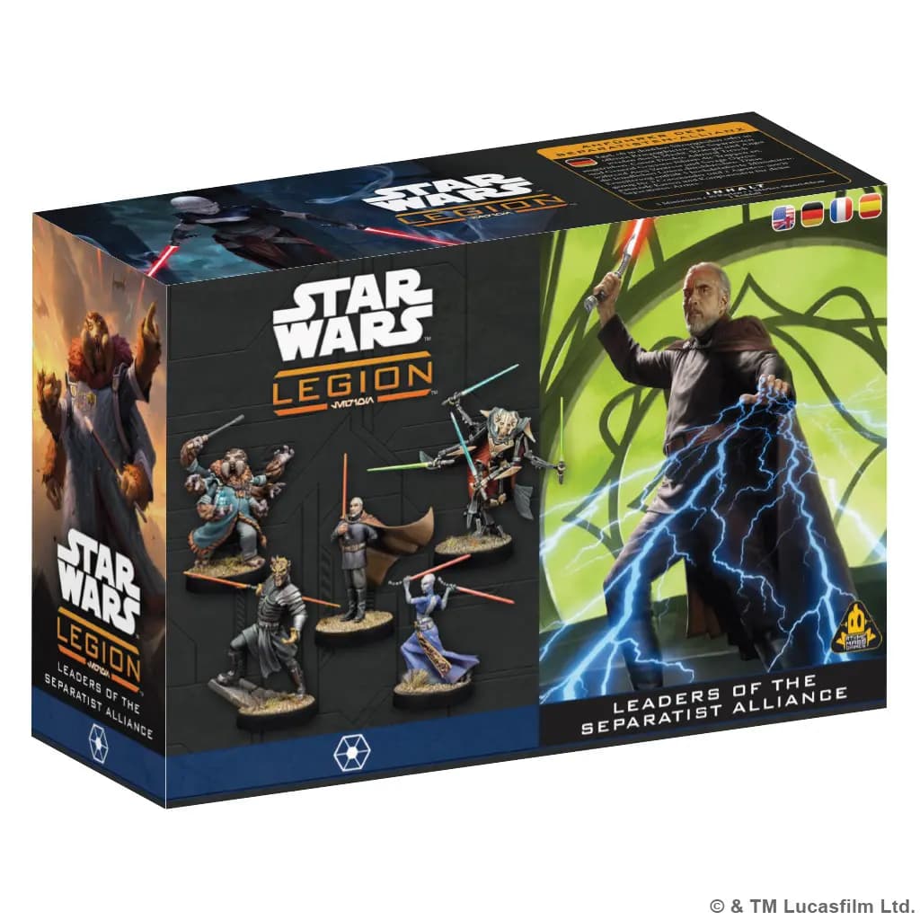 Atomic Mass Games Star Wars: Legion - Leaders of the Separatist Alliance [UPC 841333138479, ages 14+, players 2]