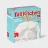 UltraStretch Tall Kitchen Drawstring Trash Bags - Unscented - 13gal/100ct - up&up™ [Scent Unscented, Dimensions (Overall) 25.13 Inches (L), 24 Inches (W), .82 Mil, Features BPA-Fre