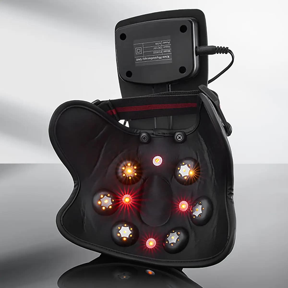 Sharper Image Heated Physiotherapy Massager [10.2" L x 9.1" W x 3.2" H, 1.1 lbs, 30 minutes]