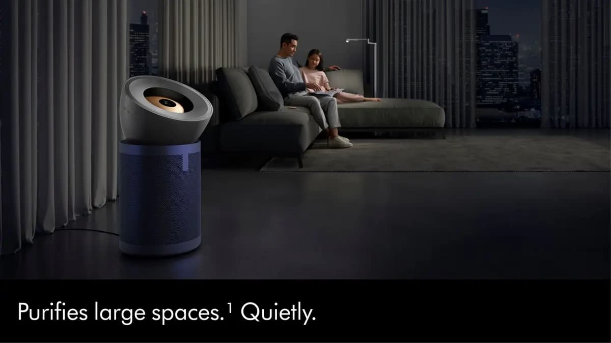 Dyson Purifier Big+Quiet Formaldehyde BP03 (Nickel/Prussian Blue) [26.24 lb, 50 degrees, 10]